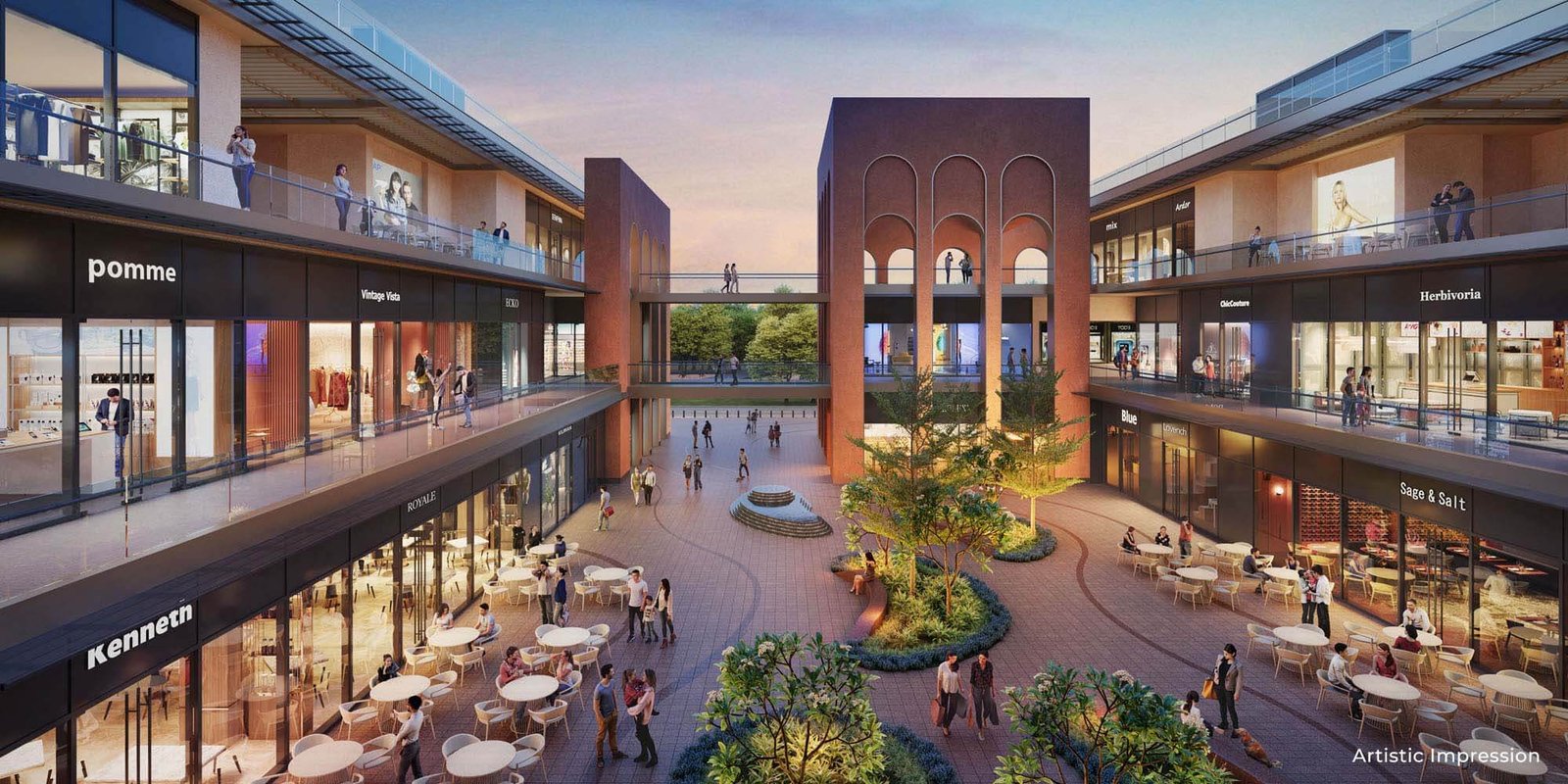 Conscient Soho Retail Shops Sector 62 Gurgaon Key Assets