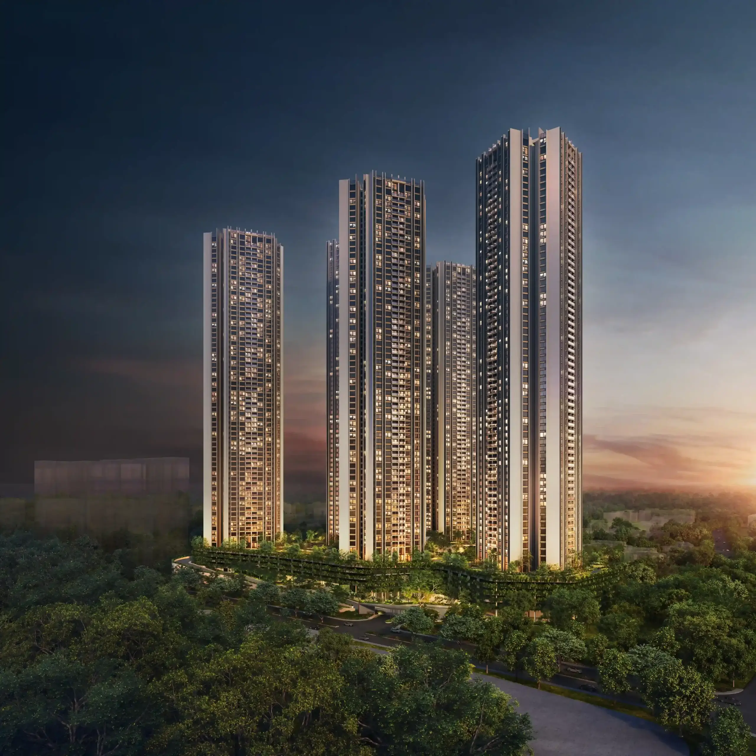 Oberoi 360 North 4 bhk Apartments Gurgaon