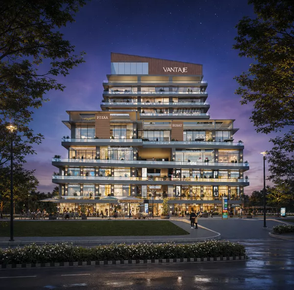 Aura Vantaje Logo Sector 48 Gurgaon _ Commercial Project on Sohna Road