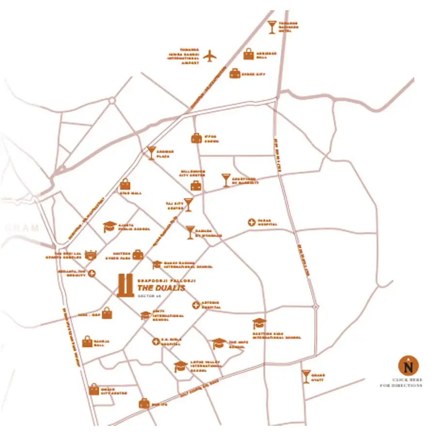 Shapoorji Pallonji The Dualis Sector 46, 3 & 4 BHK Apartments in Gurgaon Key Assets