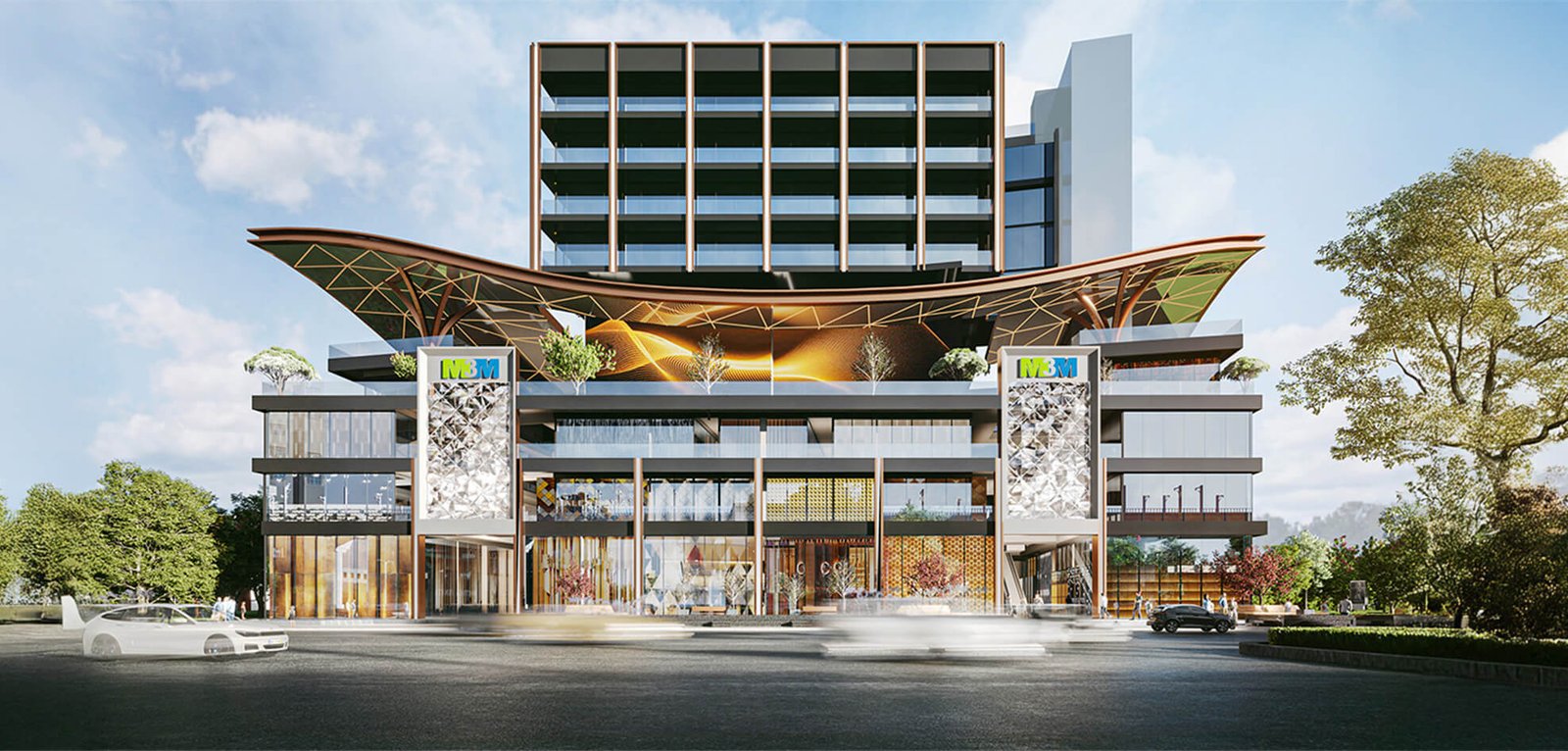 m3m jewel Sector 25 Luxury Retail Market