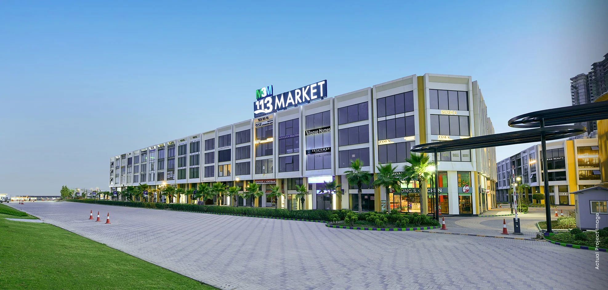 m3m sco 113 market key assets
