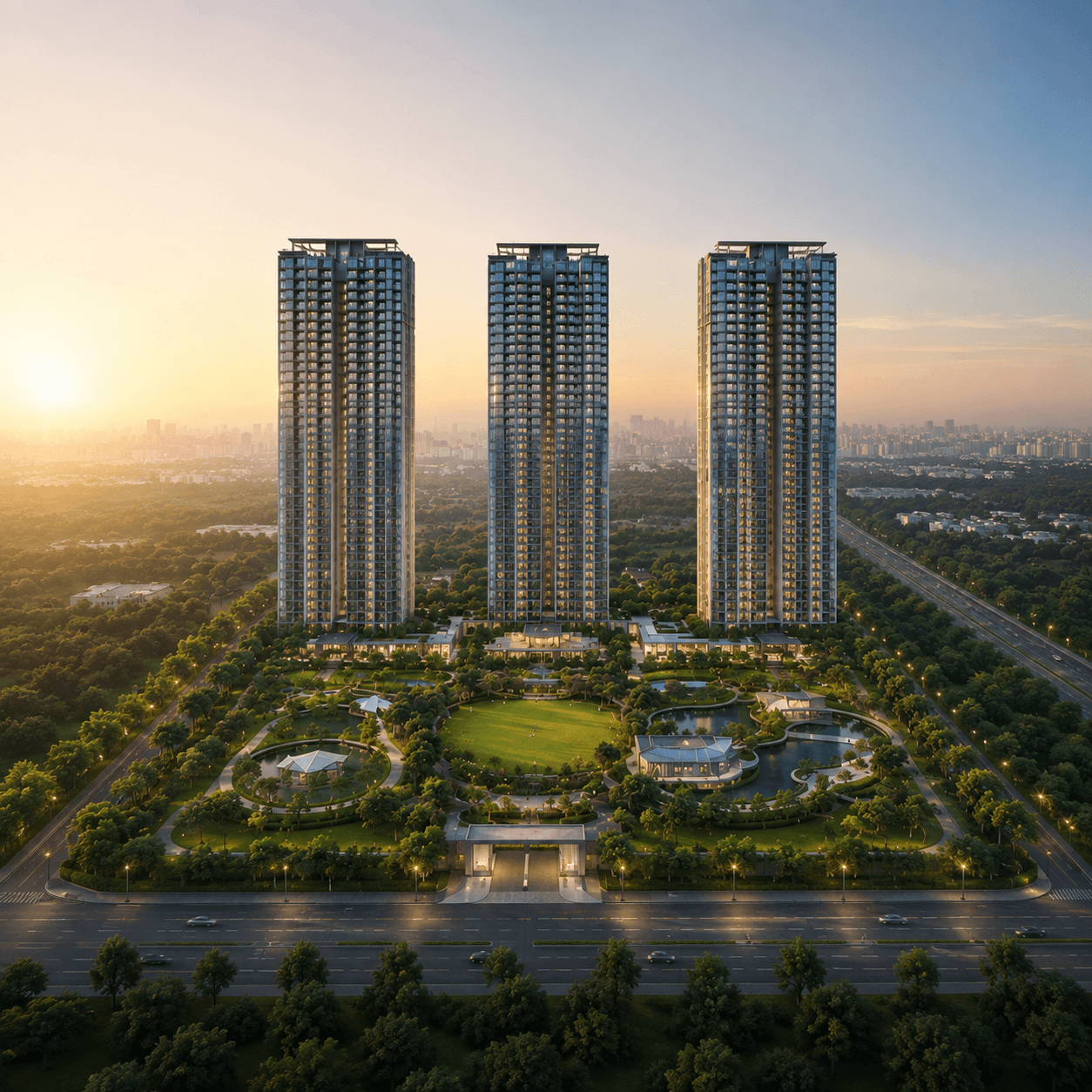 Ganga Realty Nine Zero 3 BHK Apartments Gurgaon Key Assets
