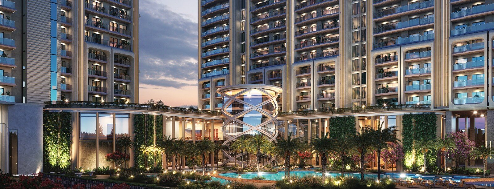 signature global sarvam 3 & 4 BHK Apartments in Sector 37 D Gurgaon Key Assets
