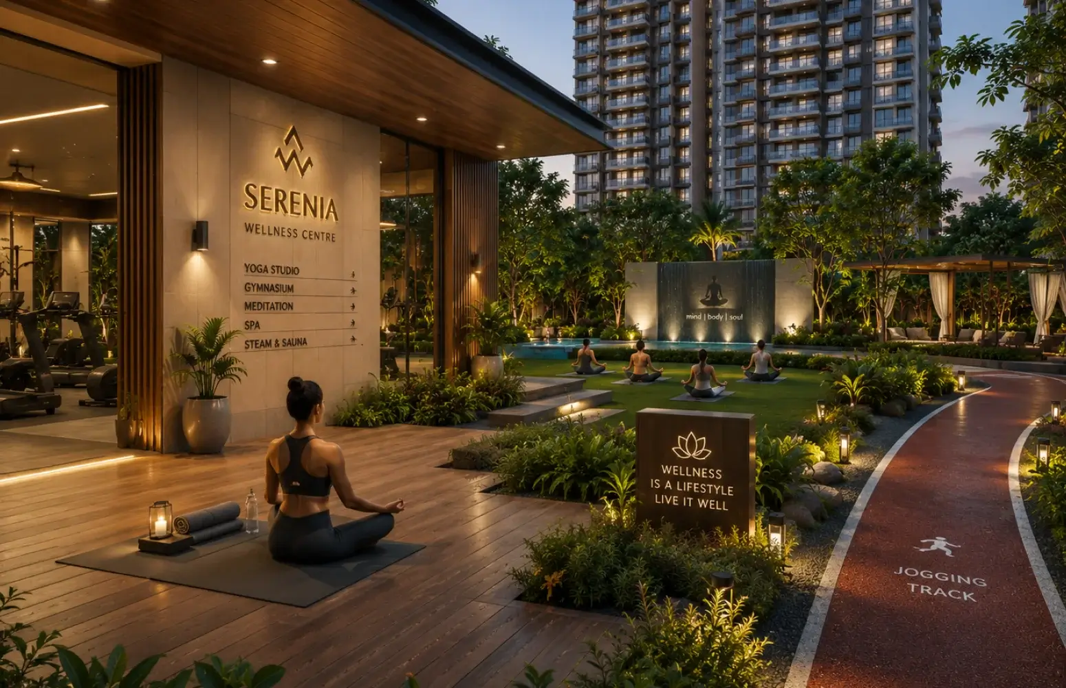 WAL Serenia 92 — Wellness Living in Sector 92, Gurugram Premium 3 BHK Residences Key Assets